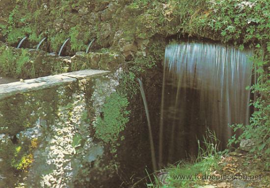 Postales: Olot (Gerona), Font de los Tries - Foto 1