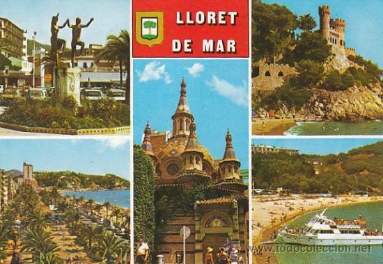 Postales: Lloret de Mar (Gerona) - Foto 1