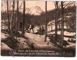 Cartoline: POSTAL ORIGINAL DECADA DE LOS 30. LERIDA. MONTSENY, VALLE SANTA FE. N&ordm;1066. VER TAMA&Ntilde;O Y EXPLICACION
