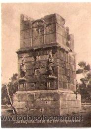 Cartoline: POSTAL ORIGINAL DECADA DE LOS 30. TARRAGONA.TORRE DE LOS SCIPIONES. N&ordm;1080. VER TAMA&Ntilde;O Y EXPLICACION