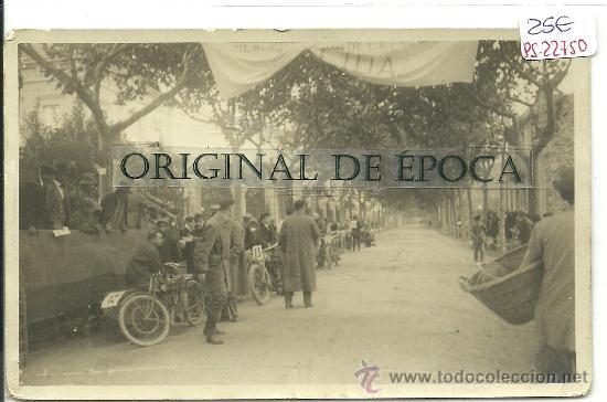 Postcards: (PS-22750)POSTAL FOTOGRAFICA DE ???-VOLTA A CATALUNYA.CARRERA