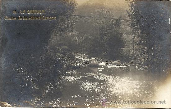 Postales: LA GARRIGA, EFECTOS DE LUZ SOBRE EL CONGOST. - Foto 1