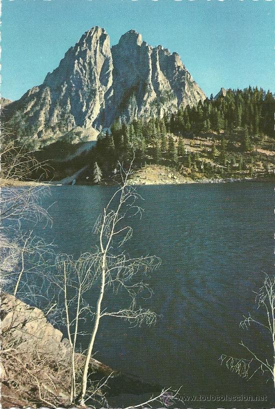 Postales: LAGO SAN MAURICIO, LLEIDA-LERIDA, ED. GARRABELLA.