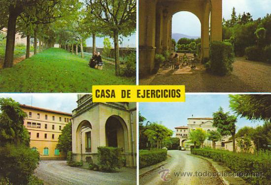 Postales: Hostalets de Baleny&aacute; (Barcelona), casa de ejercicios - Foto 1