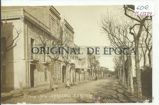 Postcards: (PS-22779)POSTAL FOTOGRAFICA DE CARDEDEU - CARRETERA