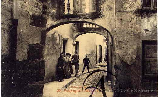 Postales: Palafrugell. Dins la Vila. - Foto 1