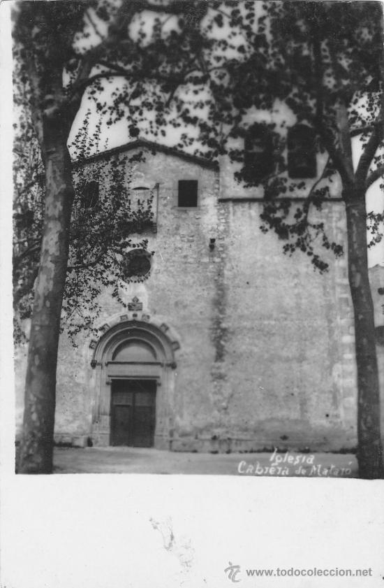 Cartoline: POSTAL FOTOGRAFICA IGLESIA DE CABRERA DE MATARO
