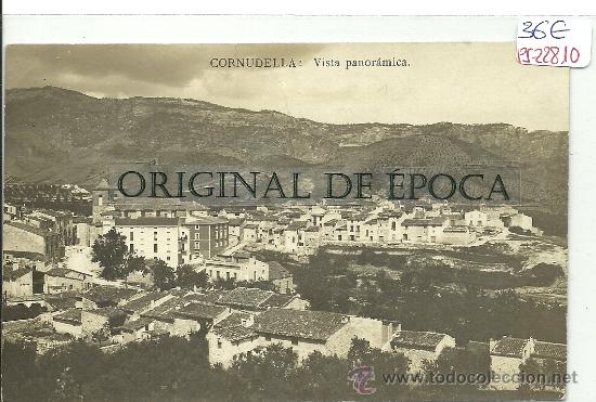 Postcards: (PS-22810)POSTAL FOTOGRAFICA DE CORNUDELLA-VISTA PANORAMICA