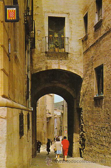 Postales: Gerona, arco de sobreportes - Foto 1