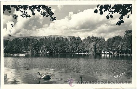 Postales: 8641- PUIGCERDA - EL LAGO - POSTAL FOTOGR&Aacute;FICA GUILERA - 1955