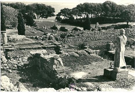 Postales: 8643 - AMPURIAS (COSTA BRAVA) CTRO RELIGIOSO DE EMPORI&Oacute;N-POSTAL FOTOGR&Aacute;FICA A. CAMPA&Ntilde;&Aacute; Y P. FERR&Aacute;N