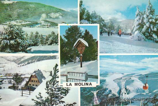 Postales: Collada de Tossas (Gerona), La Molina - Foto 1