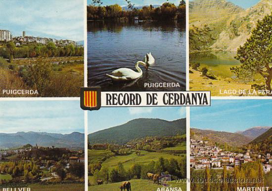 Postales: Cerdanya (Gerona) - Foto 1