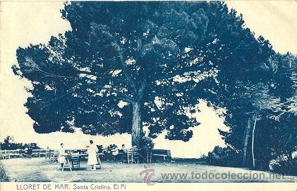 Postales: 8711 - LLORET DE MAR-SANTA CRISTINA - EL PI -THOMAS - EDIC A. LLUH&Iacute; - CIRCULADA EN 1931