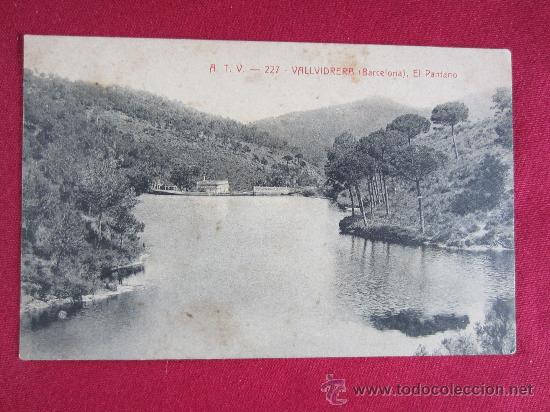 Postales: BARCELONA - VALLVIDRERA - EL PANTANO - Foto 1