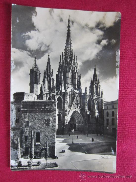 Postales: BARCELONA - BASILICA CATEDRAL - Foto 1