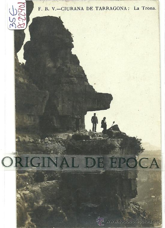 Postcards: (PS-22901)POSTAL FOTOGRAFICA DE CIURANA(TARRAGONA)-LA TRONA