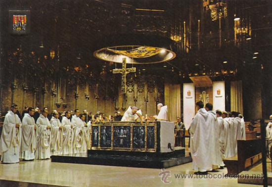 Postales: Montserrat, concelebraci&oacute;n - Foto 1