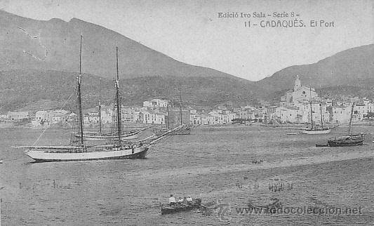 Postkarten: POSTAL CADAQUES EL PORT EDICION IVO SALA