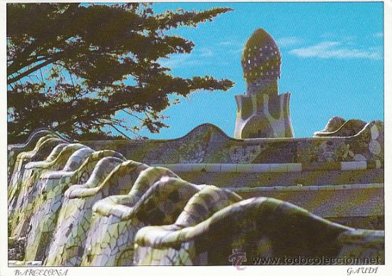 Postales: Barcelona, Parque Guell (Gaudi) - Foto 1
