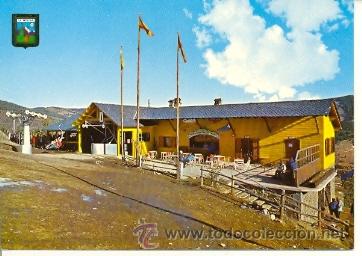 Postales: 7-esp679. Postal La Molina. Pirineo Catal&aacute;n. Estaci&oacute;n Telesqui y Bar