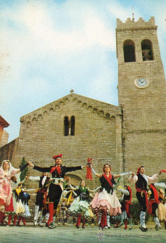 Postales: Esbart Dansaire de Rubi Les Gitanes del Valles (Barcelona) - Foto 1