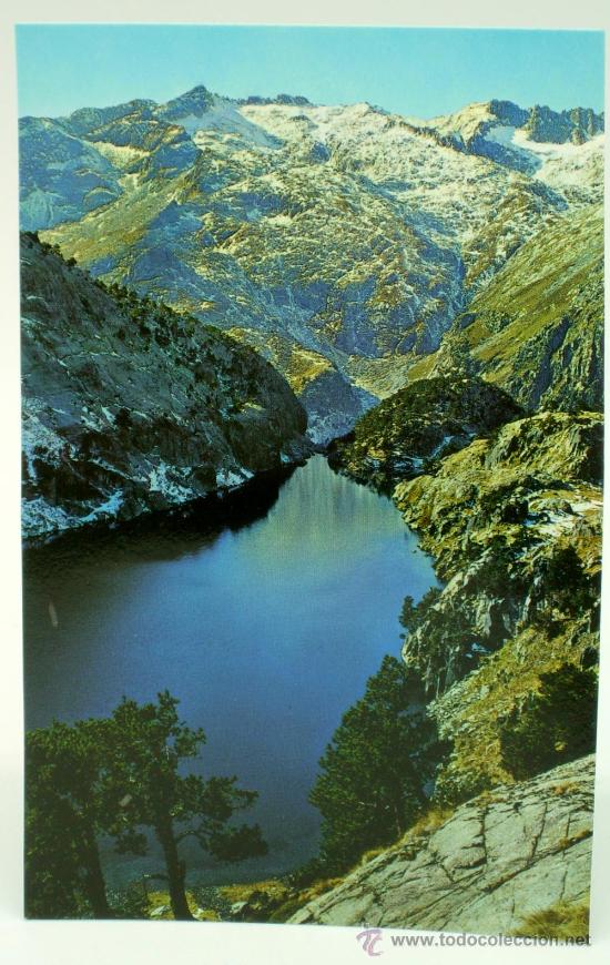Postales: Postal Valle Boh&iacute; Estany Negre Colomo Formo y Los Bessiberri Ed Sicilia a&ntilde;os 70 sin circular