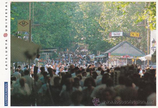 Postales: Barcelona, las Ramblas - Foto 1
