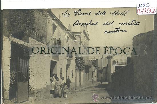 Postcards: (PS-23068)POSTAL FOTOGRAFICA DE SAN VICENS DELS HORTS-ARRABAL DEL MITX
