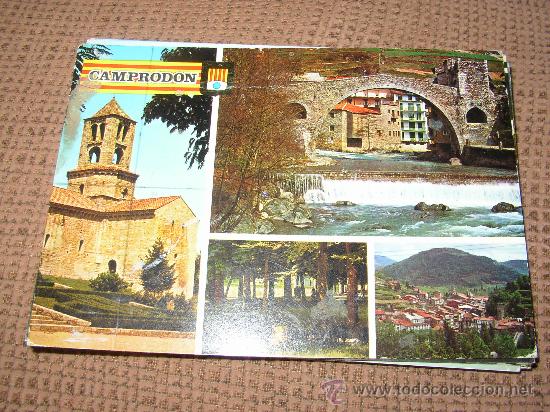 Postales: PIRINEO CATAL&Eacute;N CAMPRODON NUM.6510 POSTALES ESCUDO DE ORO.