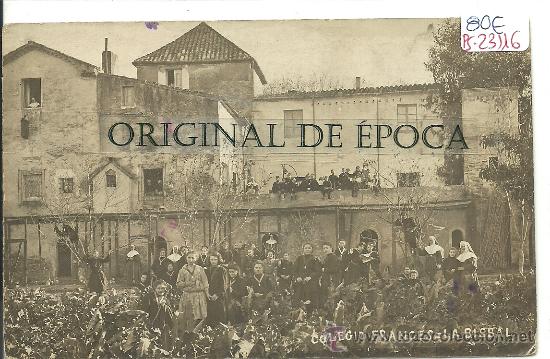 Postcards: (PS-23116)POSTAL FOTOGRAFICA DE LA BISBAL-COLEGIO FRANCES
