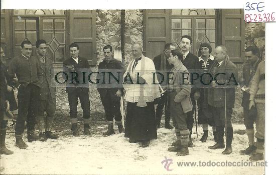Postcards: (PS-23336)POSTAL FOTOGRAFICA DE NURIA-EXCURSIONISTAS