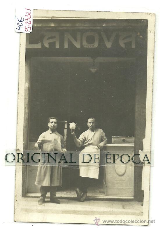 Postcards: (PS-23321)POSTAL FOTOGRAFICA DE VENDRELL-COMERCIO LANOVA