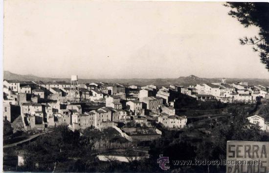 Postales: SERRA D&acute;ALMOS (L&Eacute;RIDA.- POSTAL FOTOGR&Aacute;FICA