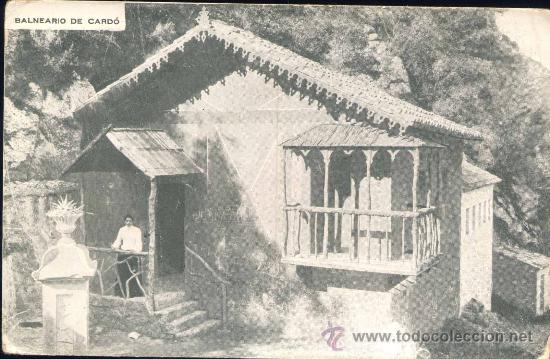 Postcards: BALNEARIO DE CARD&Oacute; (TORTOSA).-