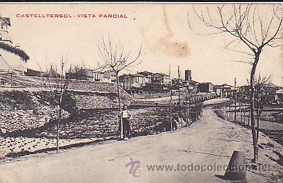 Postkarten: POSTAL CASTELLTERSOL VISTA PARCIAL