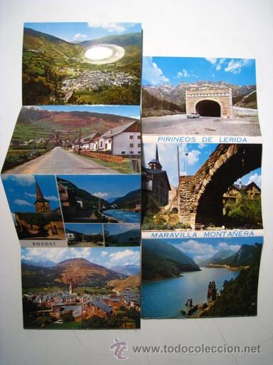 Postales: PIRINEOS DE LERIDA - ALBUM 15 POSTALES COLOR