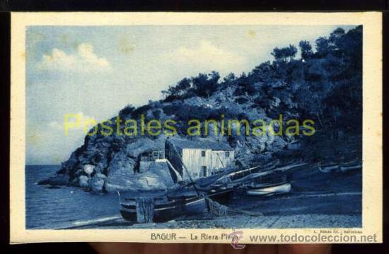 Postales: a00423 Begur - La Riera Playa - Roisin - Foto 1