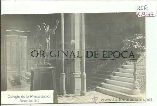 Postcards: (PS-23377)POSTAL FOTOGRAFICA DE BARCELONA-COLEGIO DE LA PRESENTACION,ROSELLON 240
