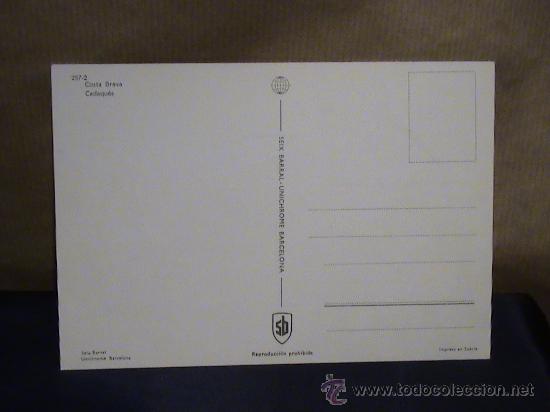 Postales: POSTAL CADAQUES COSTA BRAVA BARCELONA - Foto 2