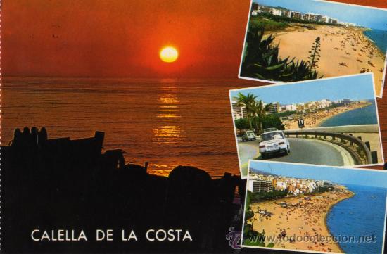 Postales: CALELLA EDICIONES PERGAMINO ESCRITA CIRCULADA SELLO - Foto 1