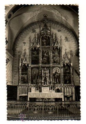 Postkarten: valle de aran. viella. altar mayor. (ed. sicilia). vall d'aran.