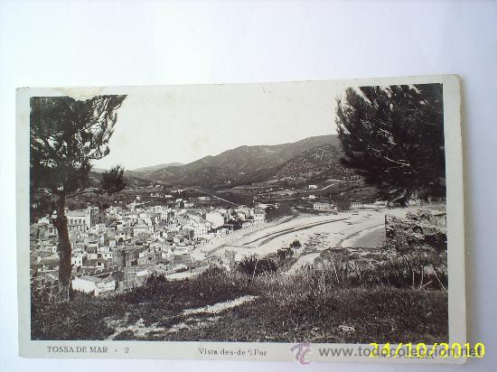 Cartoline: tossa de mar n.2  gerona  - vista desde l far
