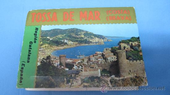 Postales: ACORDERON POSTALES COSTA BRAVA-TOSA DE MAR