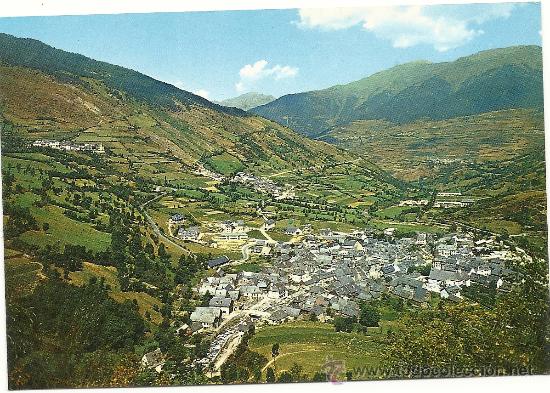 Postales: VIELLA, VALLE DE ARAN, EDICIONES ARRIBAS. VISTA GENERAL.