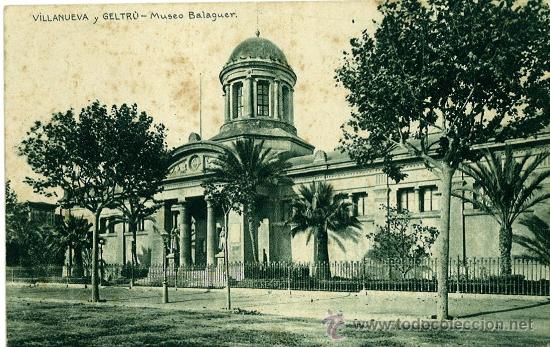 Postales: POSTAL VILANOVA I LA GELTR&Uacute;. MUSEO BALAGUER - Foto 1