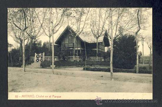 Postales: Postal de MATAR&Oacute;: Xalet al parc (Thomas num.10) - Foto 1