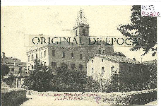 Postkarten: (PS-23610)POSTAL DE TEYA-CASA CONSISTORIAL Y ESCOLAS PUBLICAS