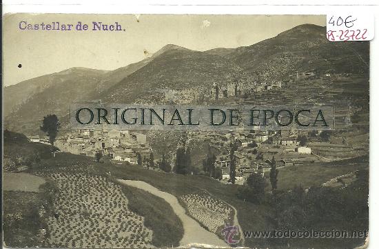 Postcards: (PS-23722)POSTAL FOTOGRAFICA DE CASTELLAR DE NUCH-VISTA PARCIAL