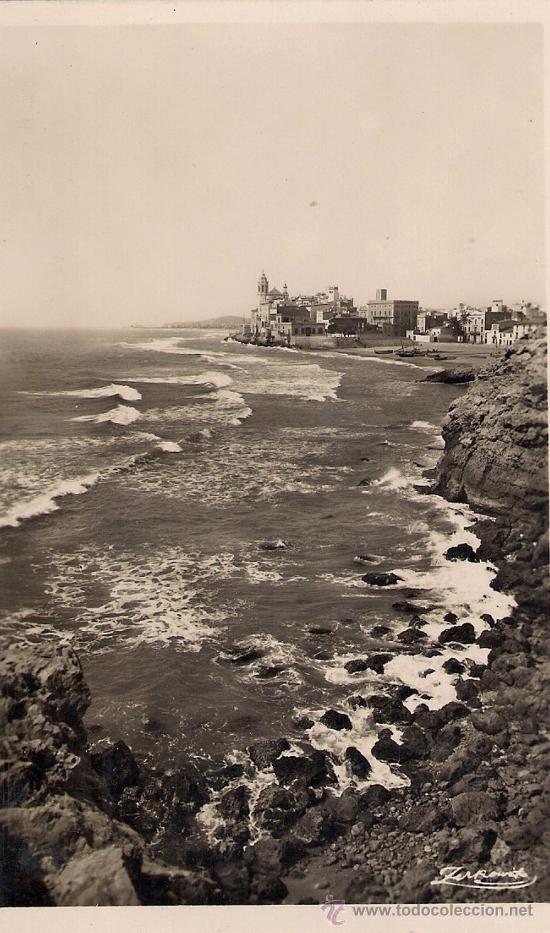Postales: SITGES - PLATJA DE MODA - ZERKOWITZ N&ordm; 19 - Foto 1